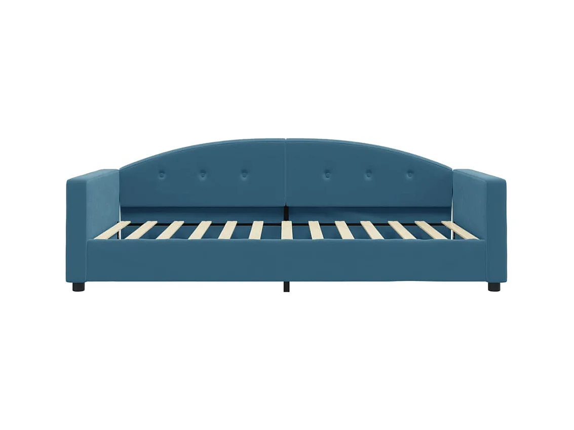 Lit-100x200 cm de repos bleu velours EGGB71344