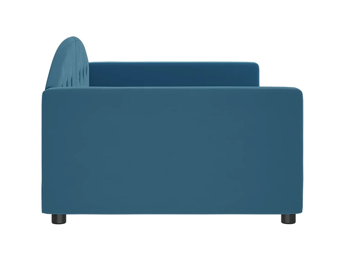 Lit-100x200 cm de repos bleu velours EGGB71344