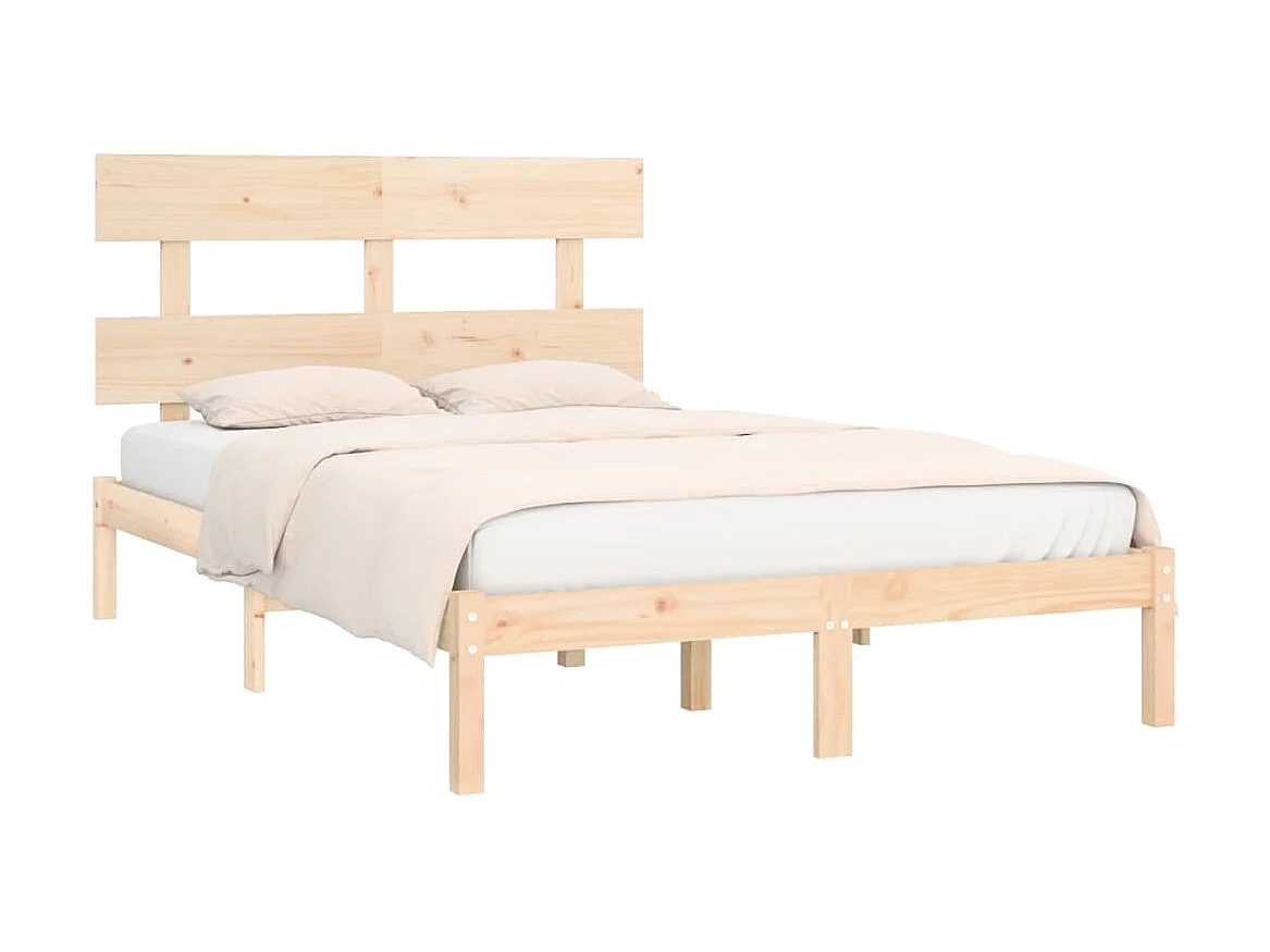Cama 200x200 cm de madera maciza ES27226