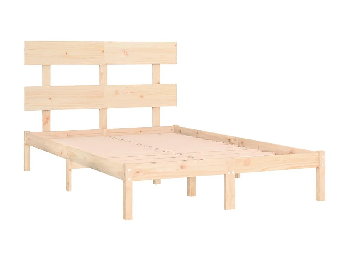 Cama 200x200 cm de madera maciza ES27226