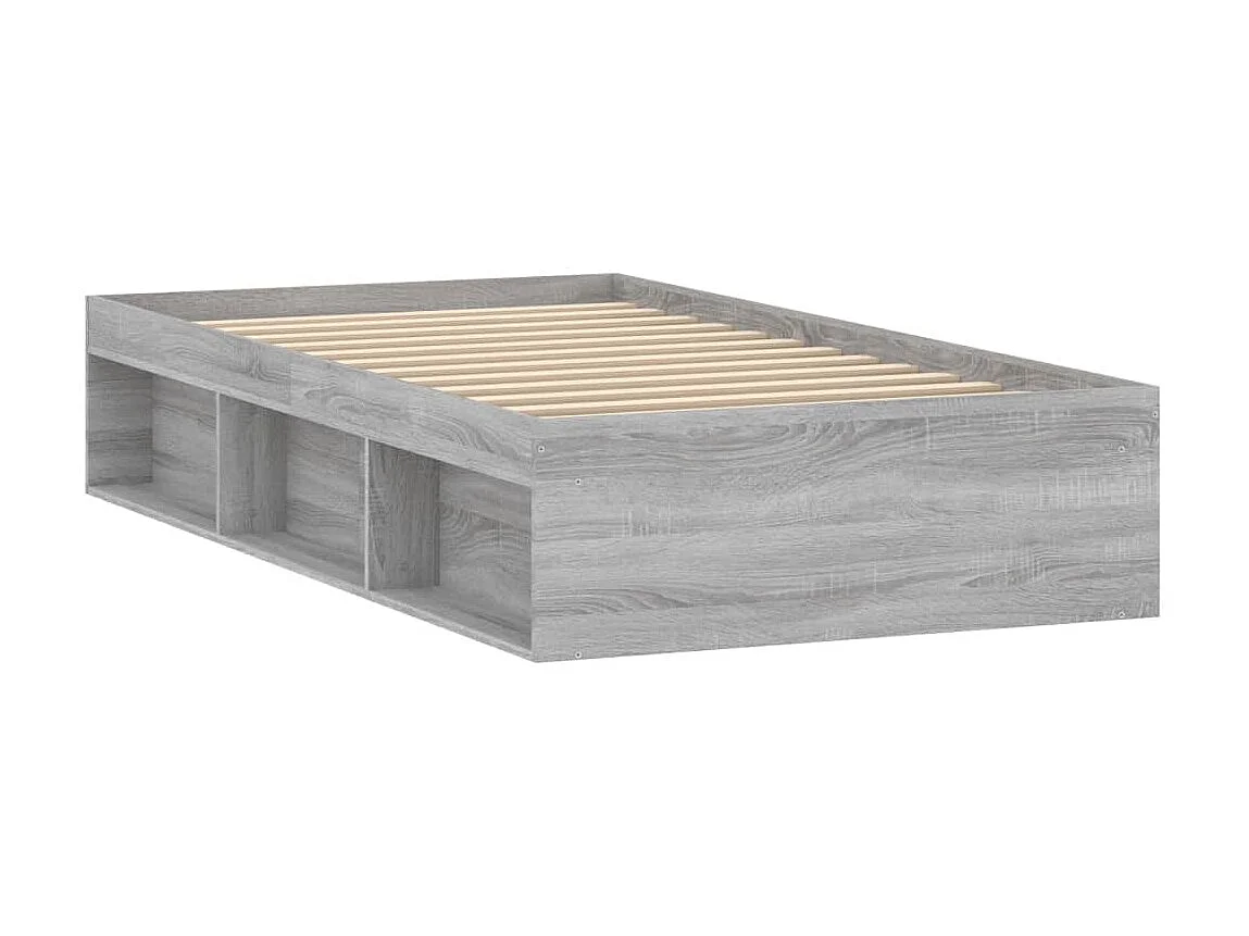 Cama 90x190 cm cinzento sonoma PT903731