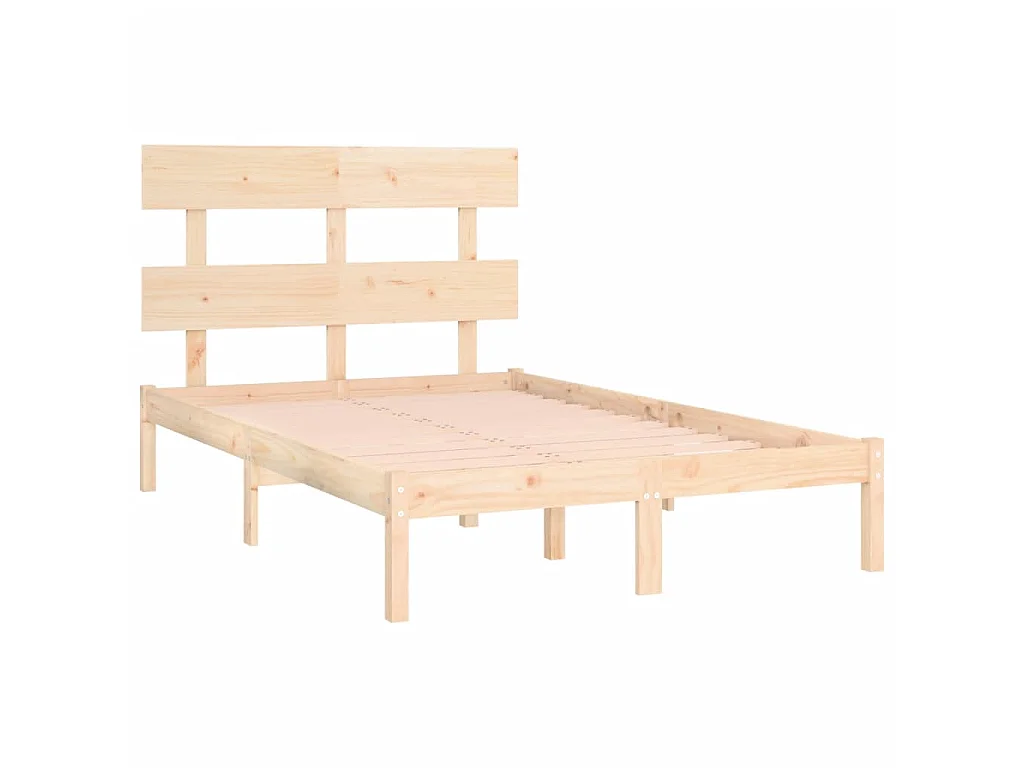Bedframe massief hout 120x200 cm NL36139