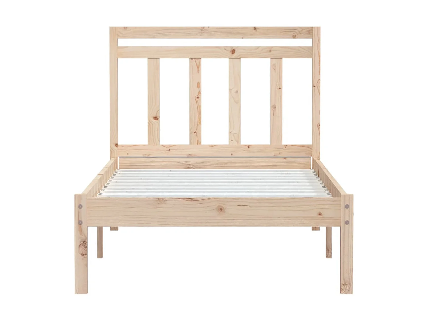 Lit-100x200 cm Bois de pin massif EGGB83847