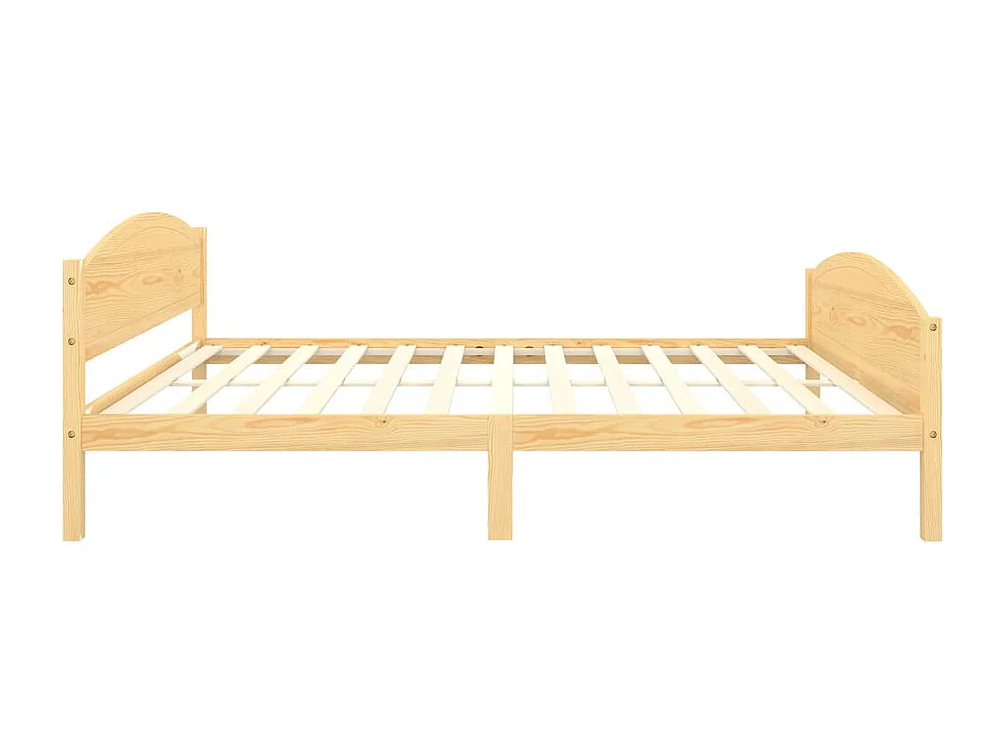 Cama 160x200 cm de madera maciza de pino ES15184