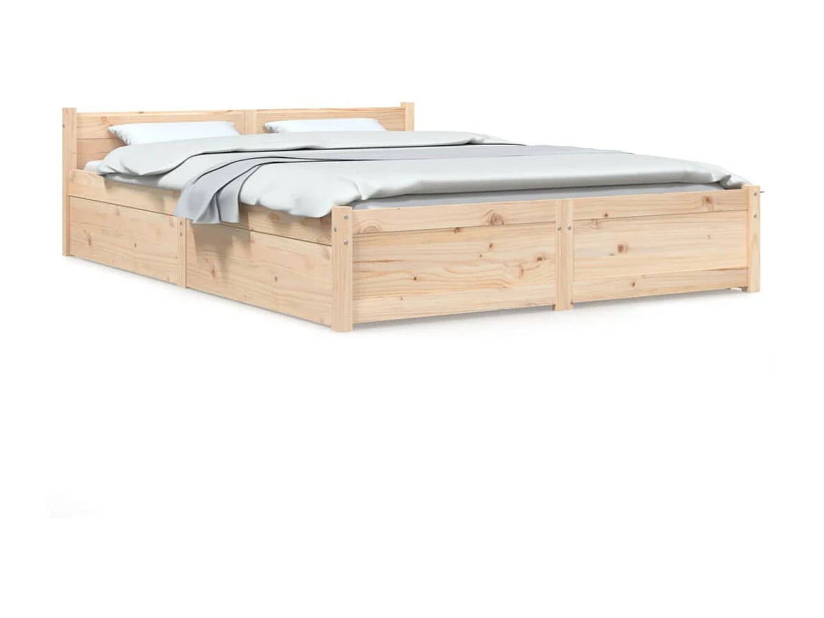 Bedframe met lades 140x190 cm NL10811