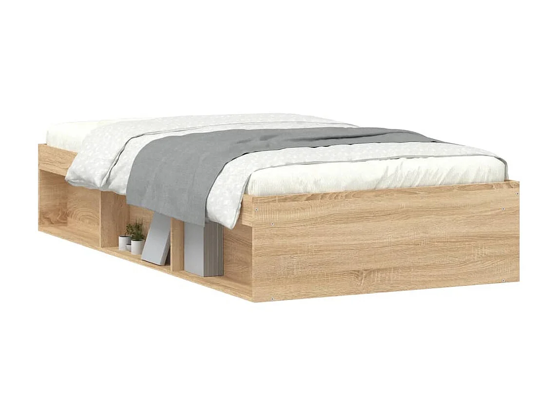 Cama 90x200 cm carvalho sonoma PT249211