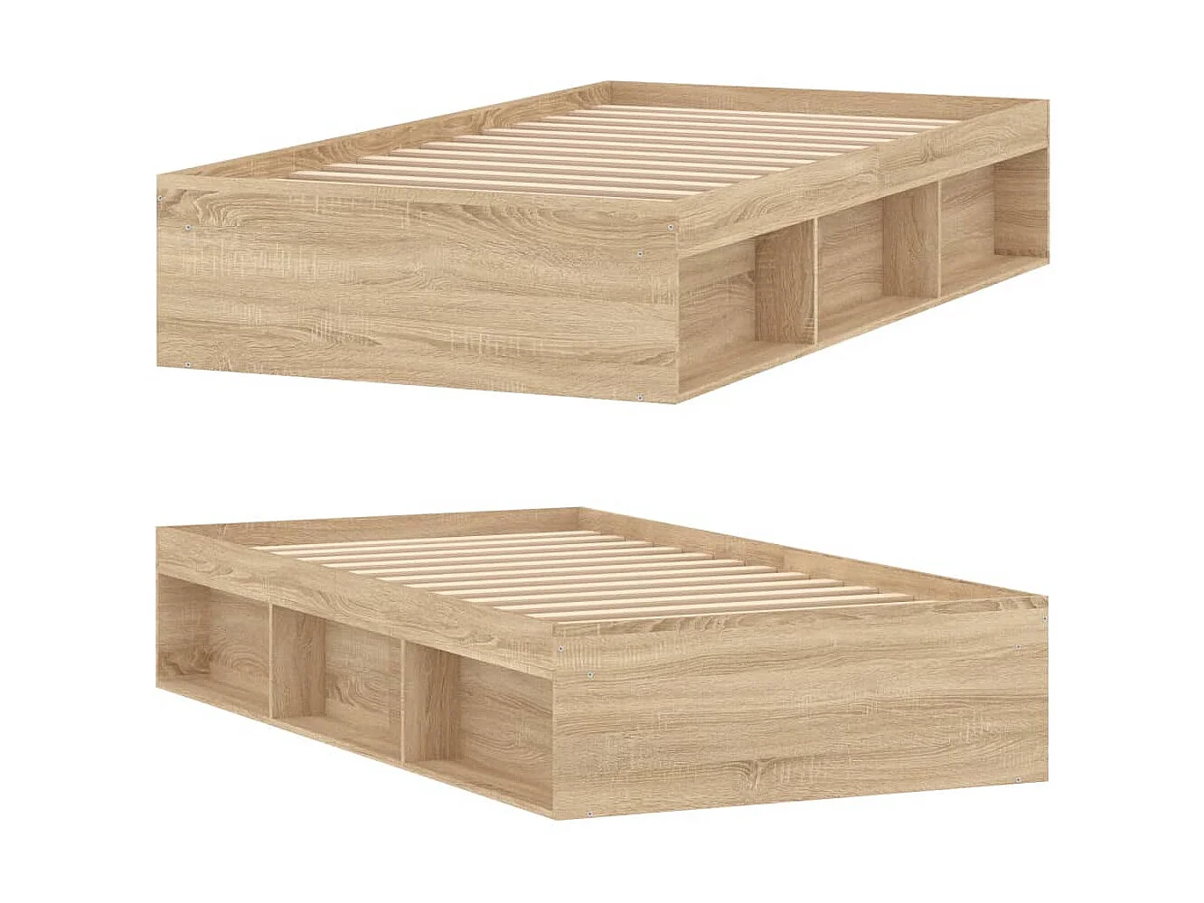 Cama 90x200 cm carvalho sonoma PT249211