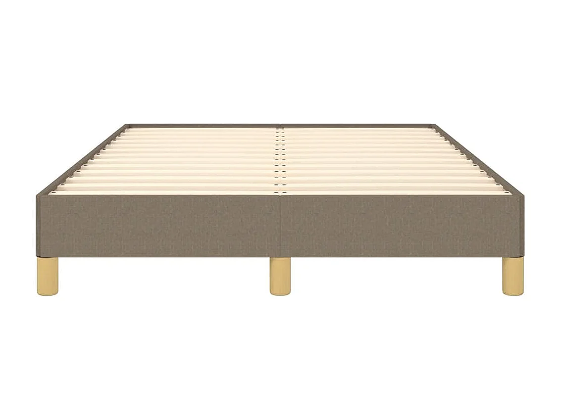 Lit-120x200 cm Taupe Tissu EGGB54959