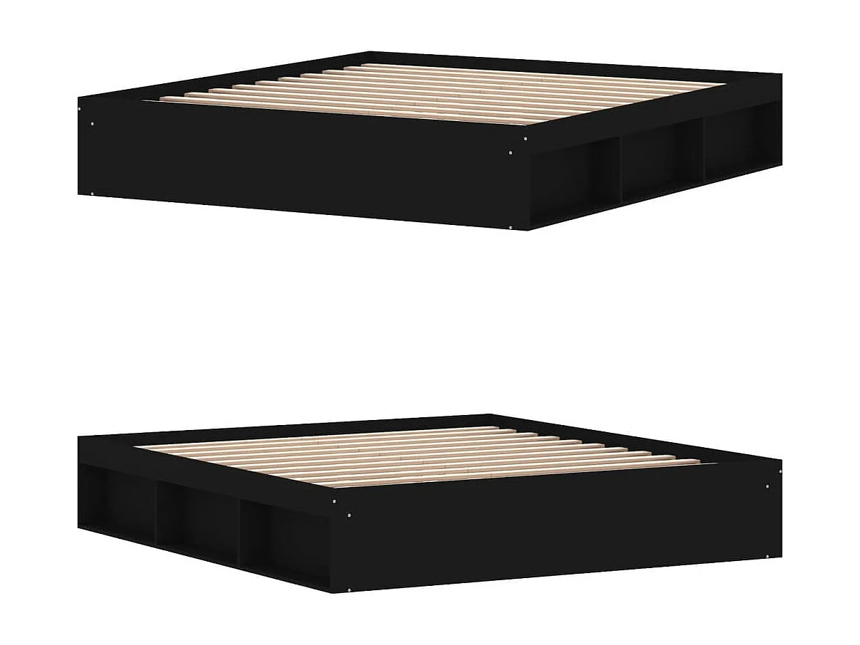 Lit-180x200 cm noir super king EGGB49191