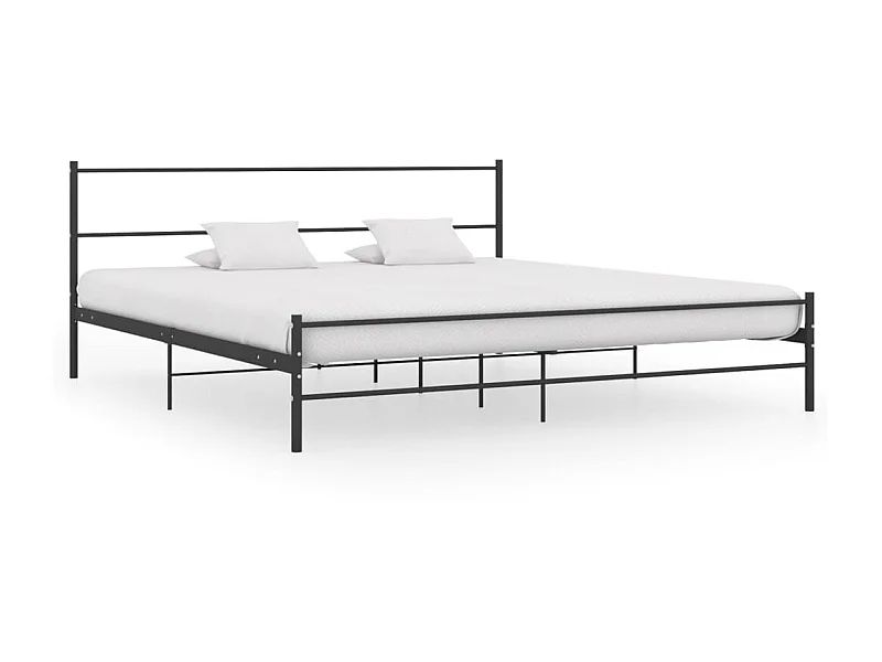Bedframe metaal zwart 180x200 cm NL19952