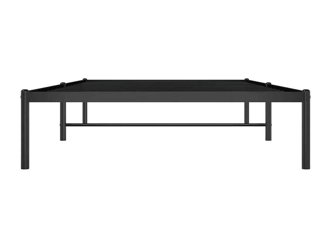 Cama metal 107x203 cm preto PT688420