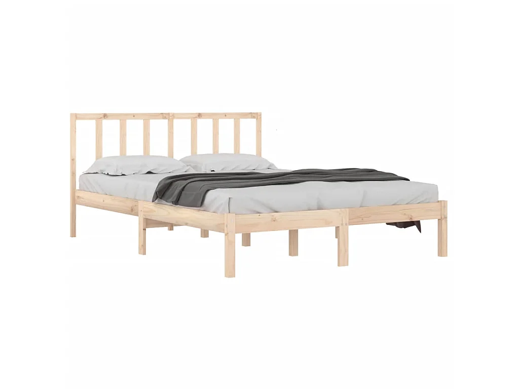 Cama 120x200 cm madeira de pinho maciça PT410020