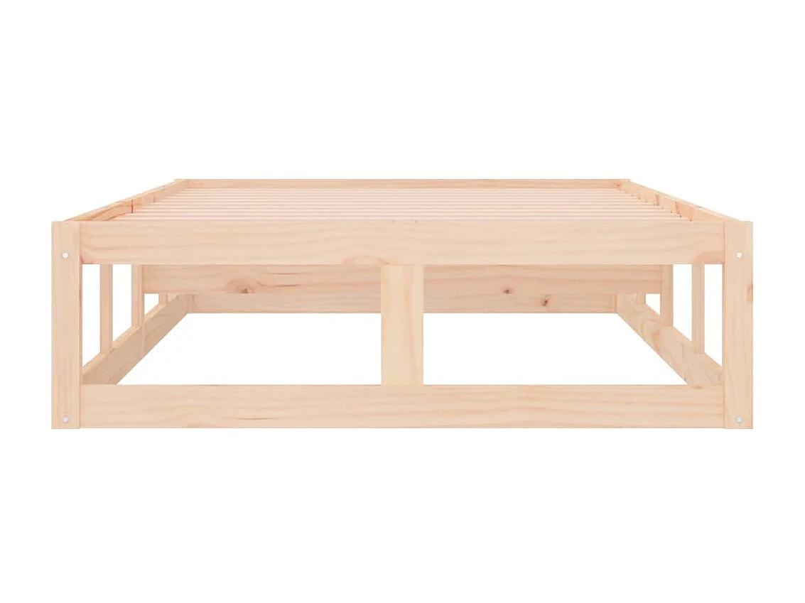 Cama 90x200 cm de madera maciza ES74089