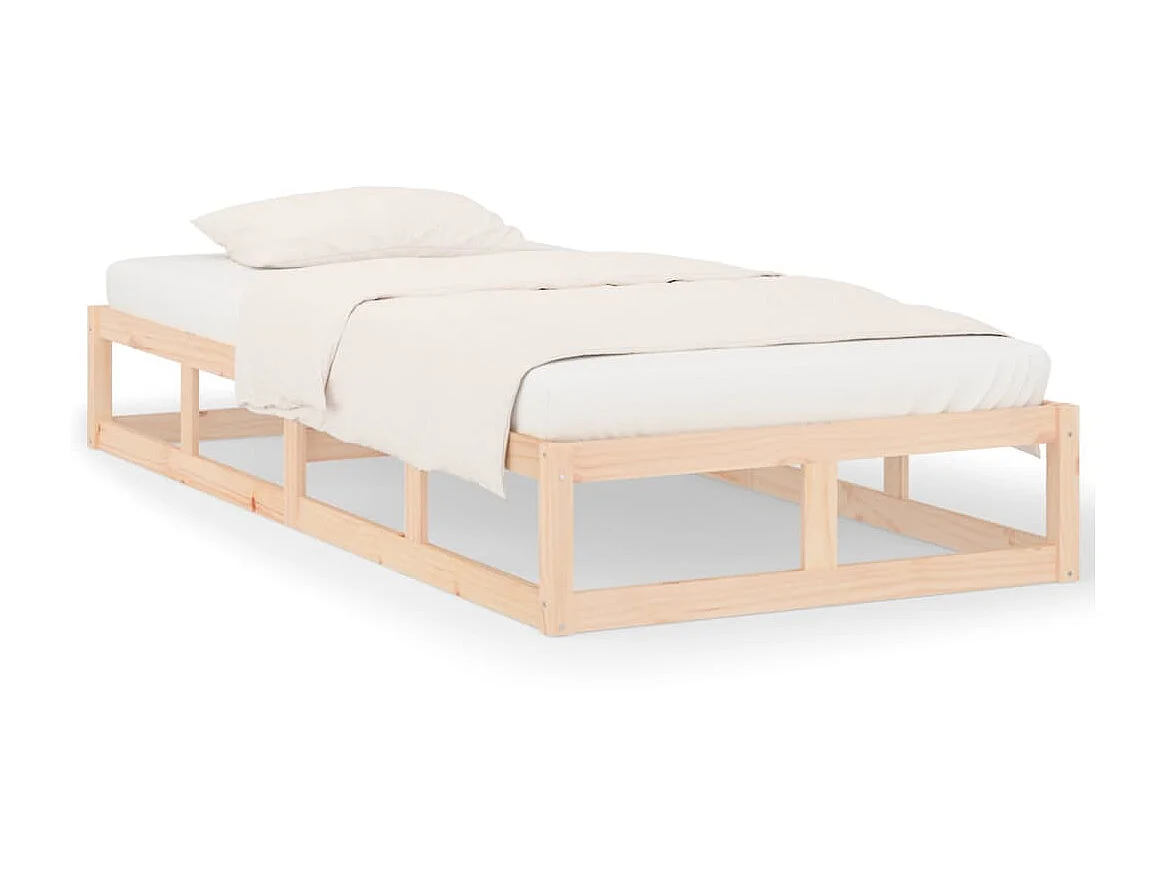 Cama 90x200 cm madeira maciça PT290042