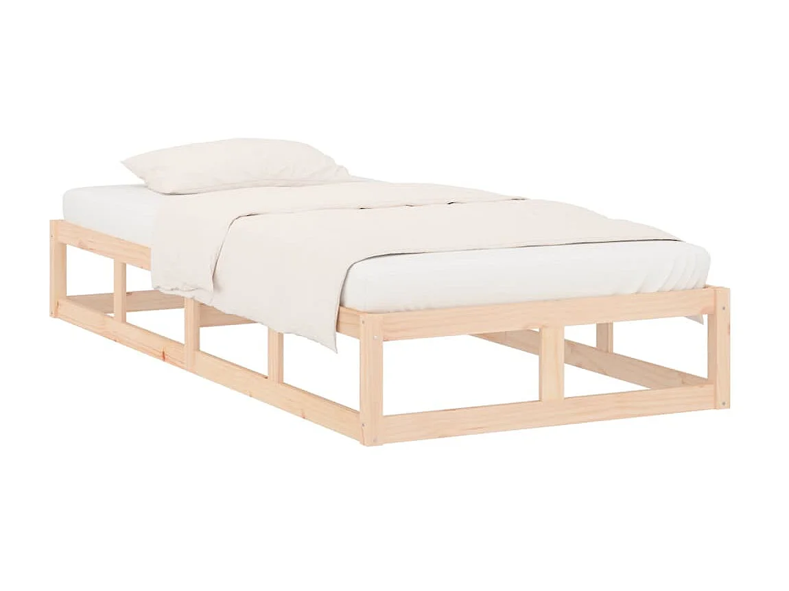 Cama 90x200 cm madeira maciça PT290042