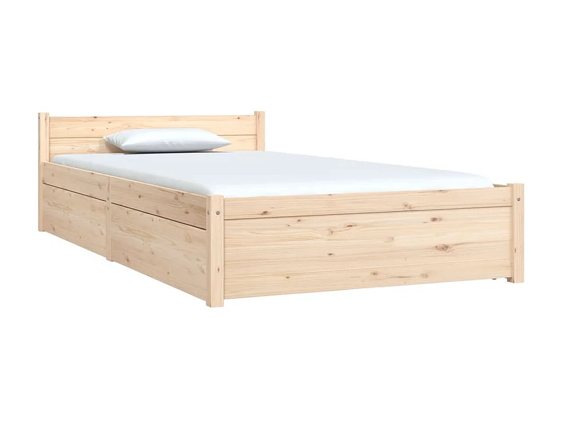 Cama c/ gavetas 90x190 cm 3FT Single PT344003