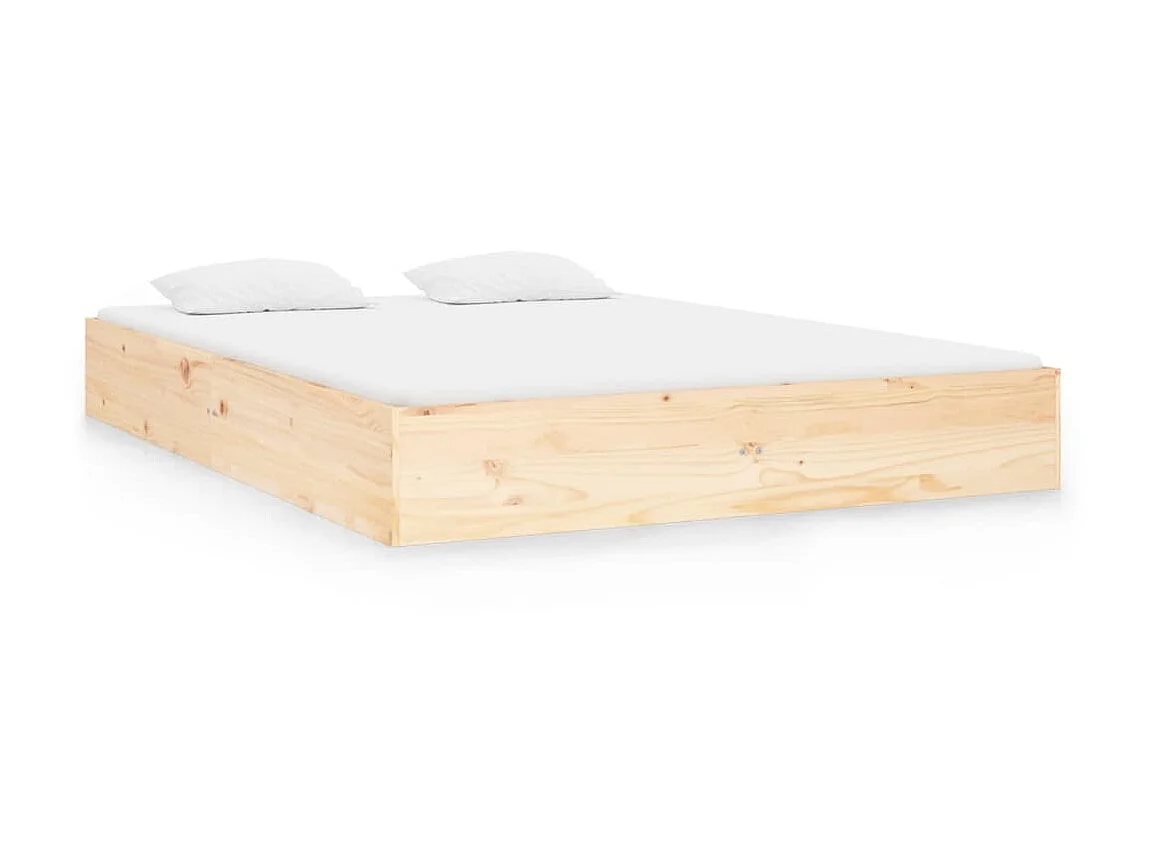 Lit-120x190 cm bois massif petit double EGGB26002