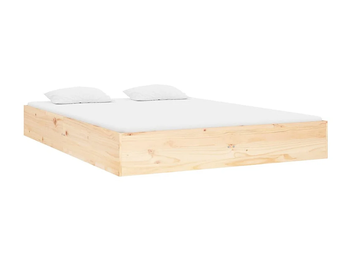 Lit-120x190 cm bois massif petit double EGGB26002
