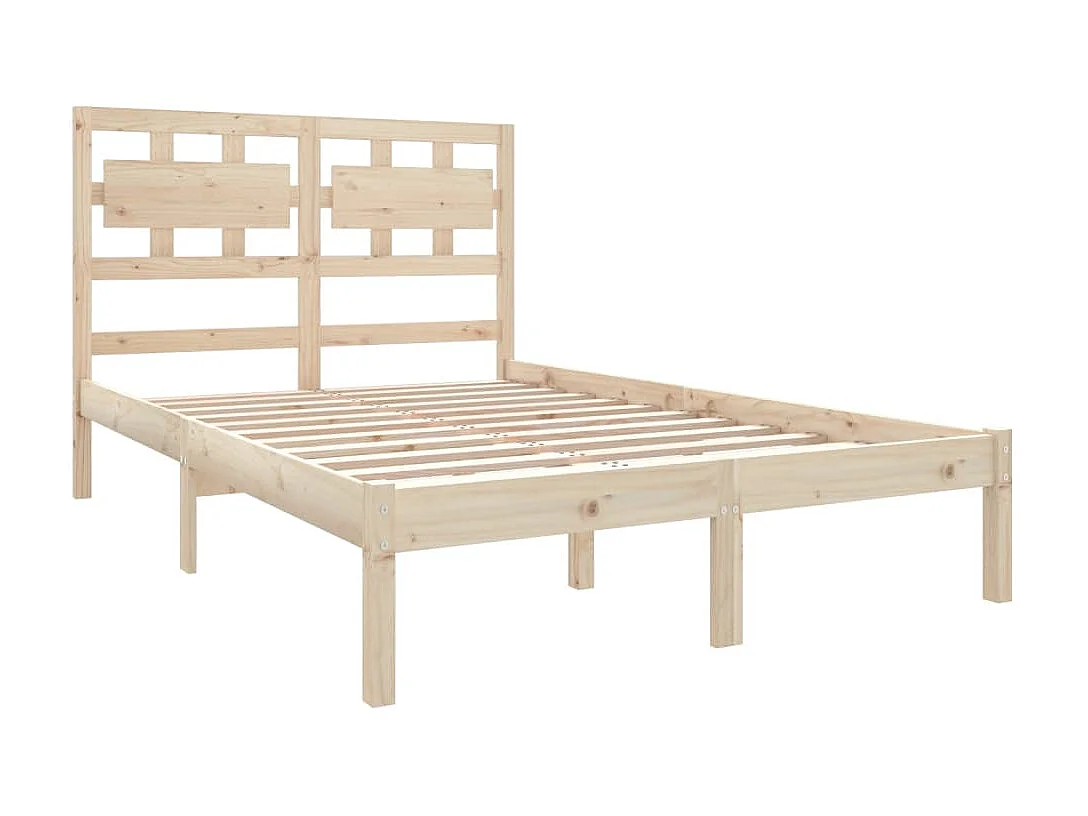 Cama 120x190 cm madera maciza ES38950
