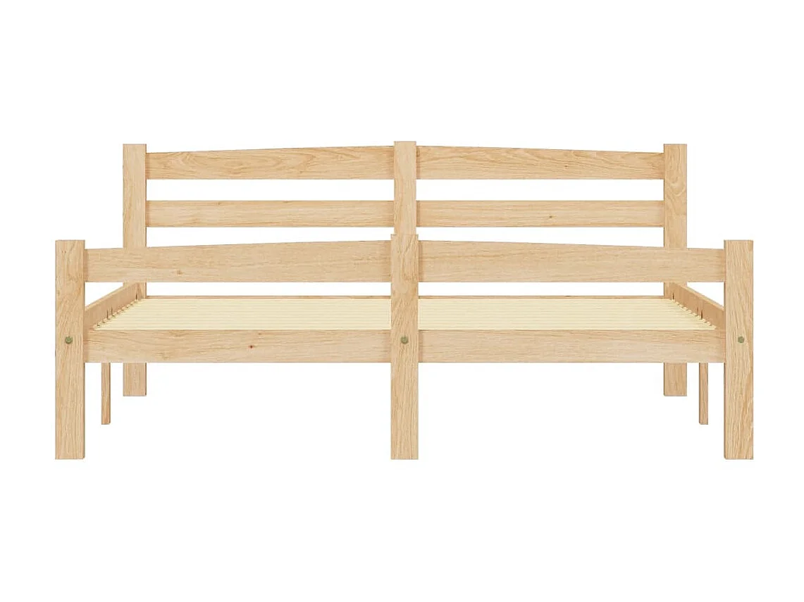 Lit-120x200 cm Bois de pin massif EGGB65705