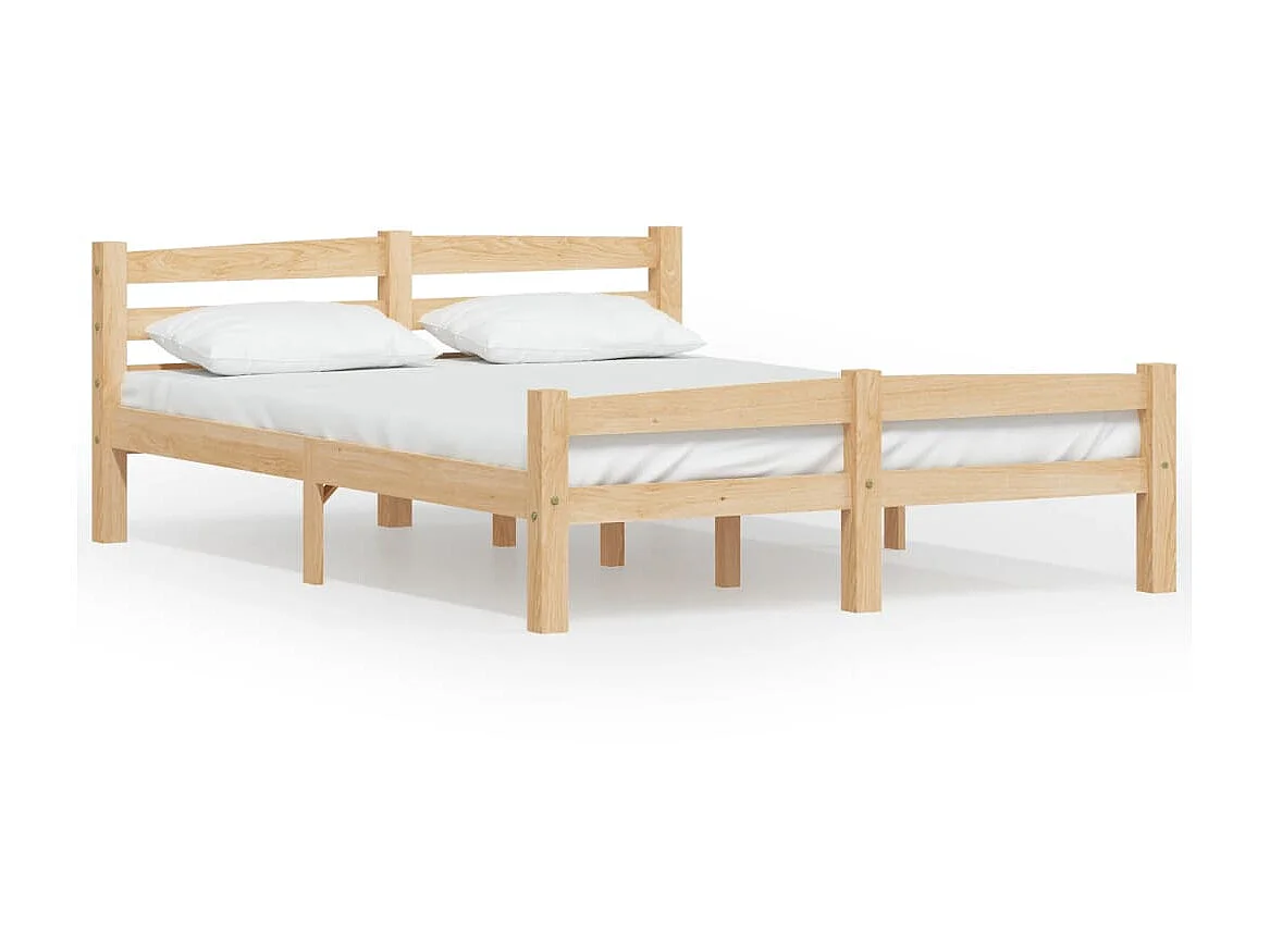 Bedframe massief grenenhout 120x200 cm NL54364