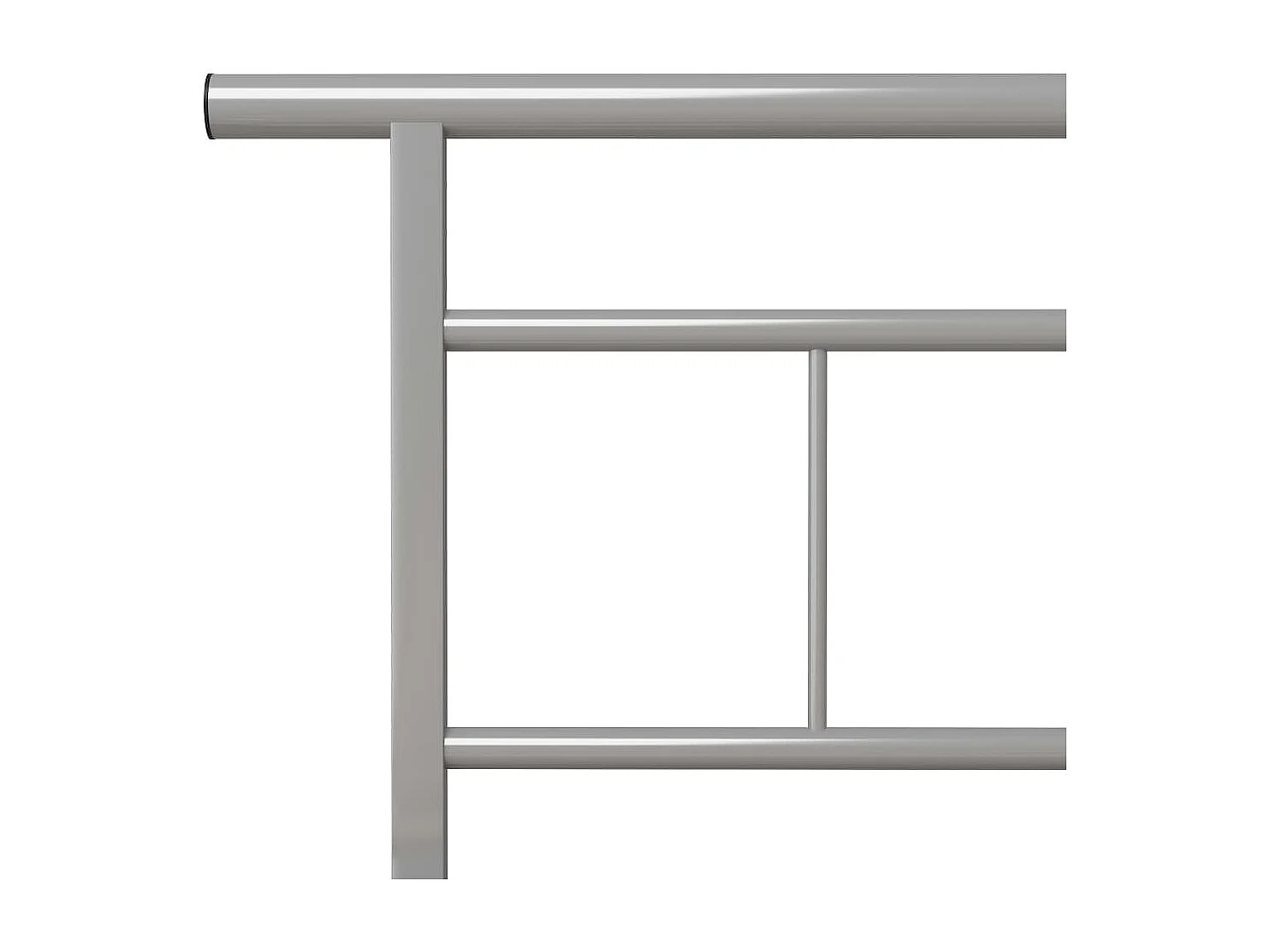 Bedframe metaal grijs 100x200 cm NL26982