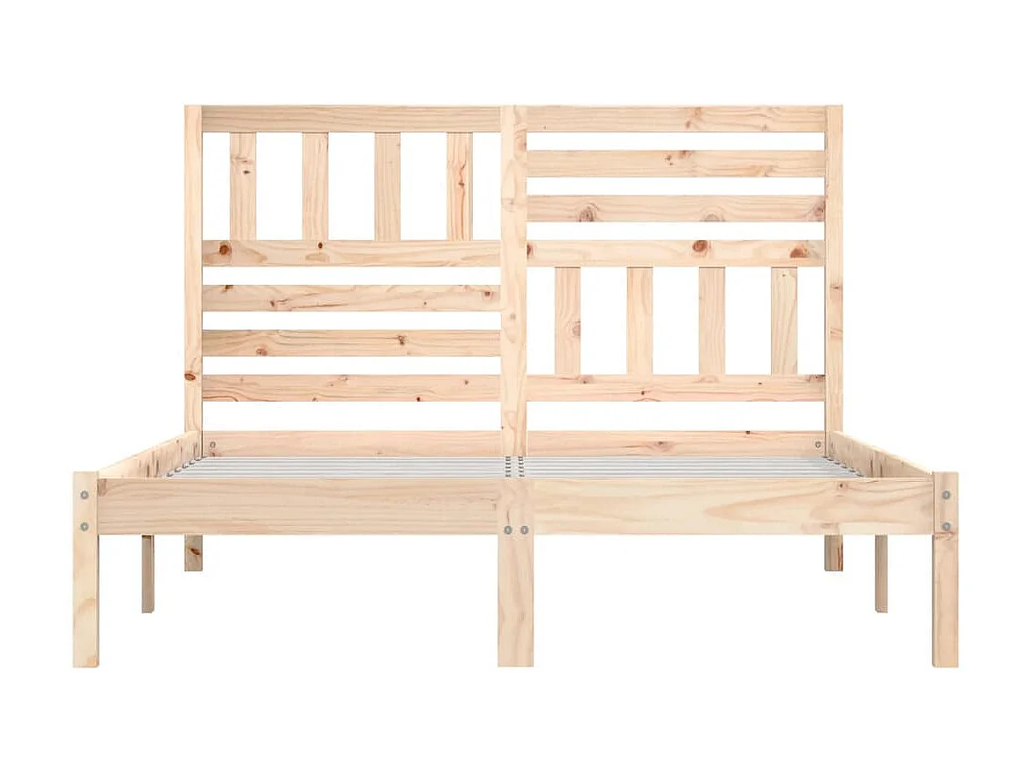 Cama 140x190 cm pinho maciço PT904205