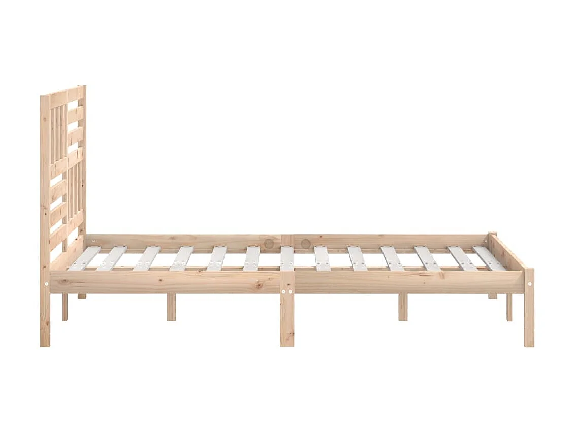 Cama 140x190 cm pinho maciço PT904205