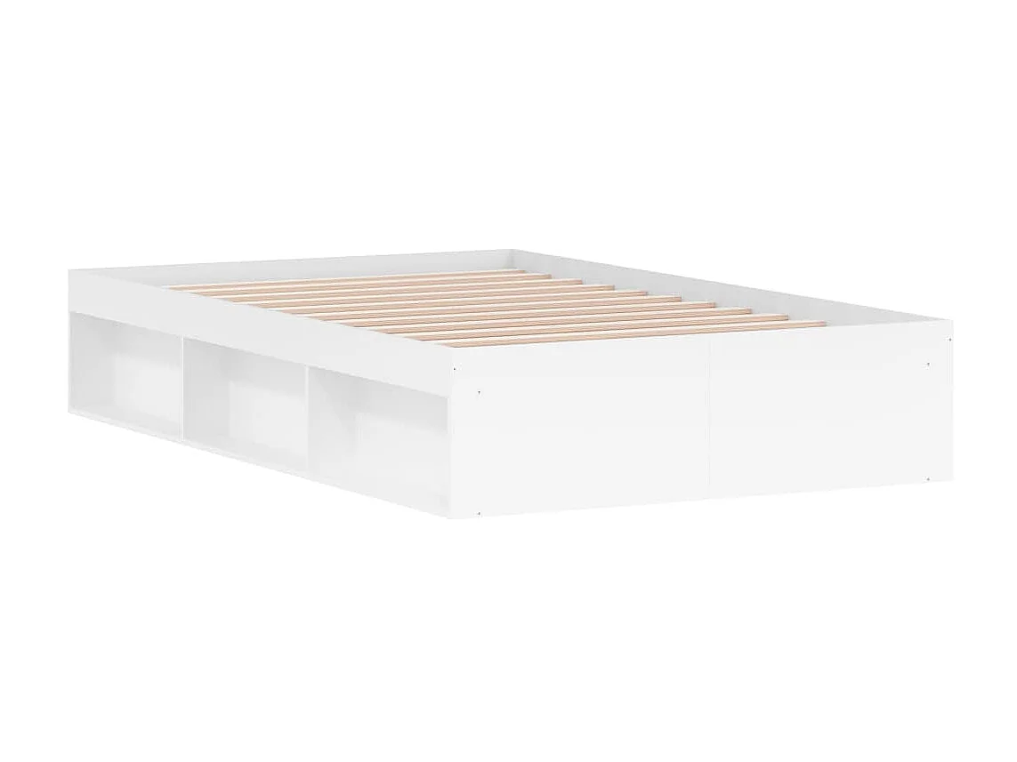Cama 120x200 cm branco PT742029