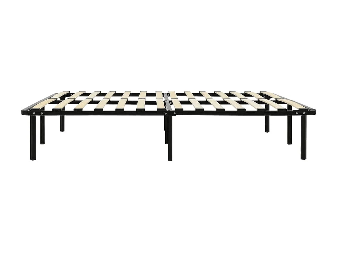 Cama 140x200 cm de metal negro ES61772