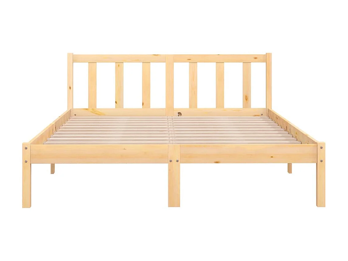 Lit-160x200 cm bois de pin massif EGGB57339