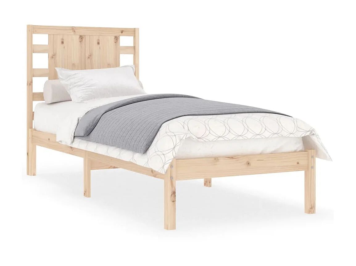 Bedframe massief grenenhout 90x200 cm NL50023