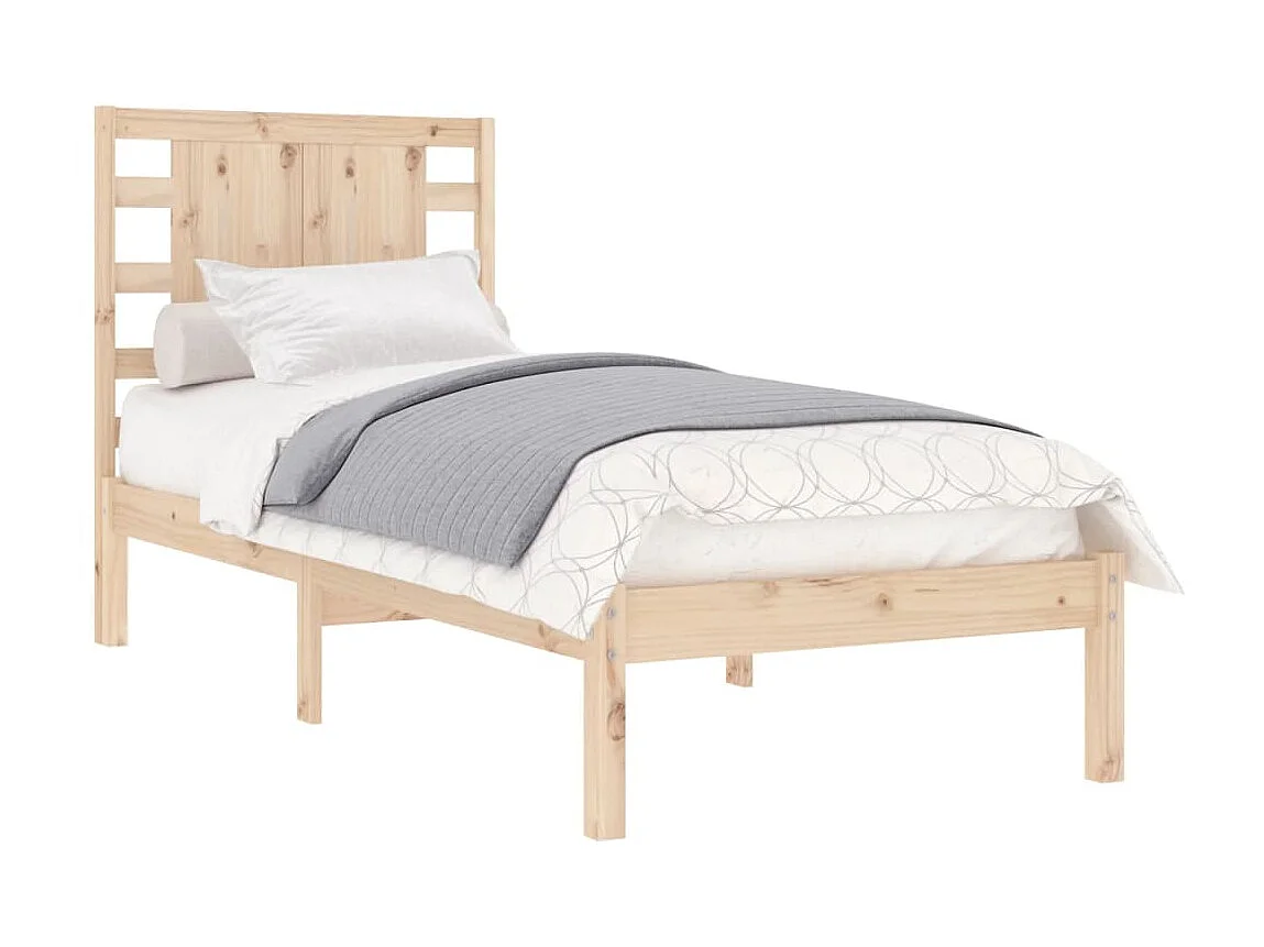 Bedframe massief grenenhout 90x200 cm NL50023