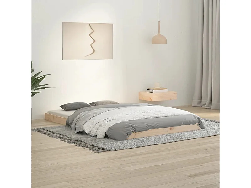 Bedframe massief grenenhout 120x190 cm NL29371