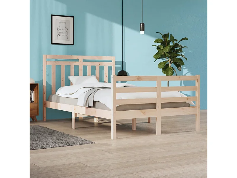 Lit-120x200 cm bois massif EGGB25593