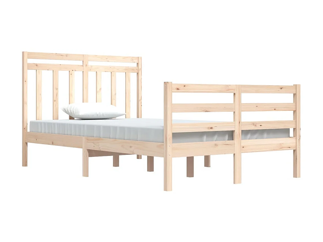 Lit-120x200 cm bois massif EGGB25593