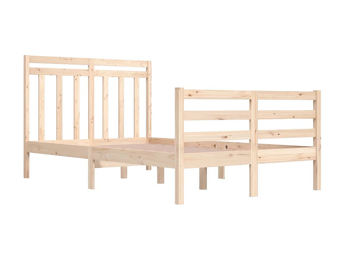 Lit-120x200 cm bois massif EGGB25593