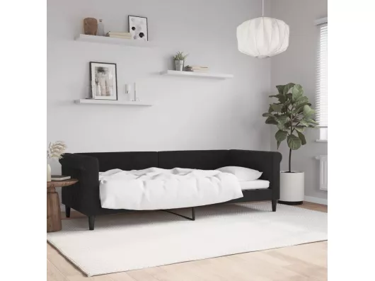 Kauf Unique Tagesbett,Sofabett Schwarz 80x200 cm Samt -gkd16596