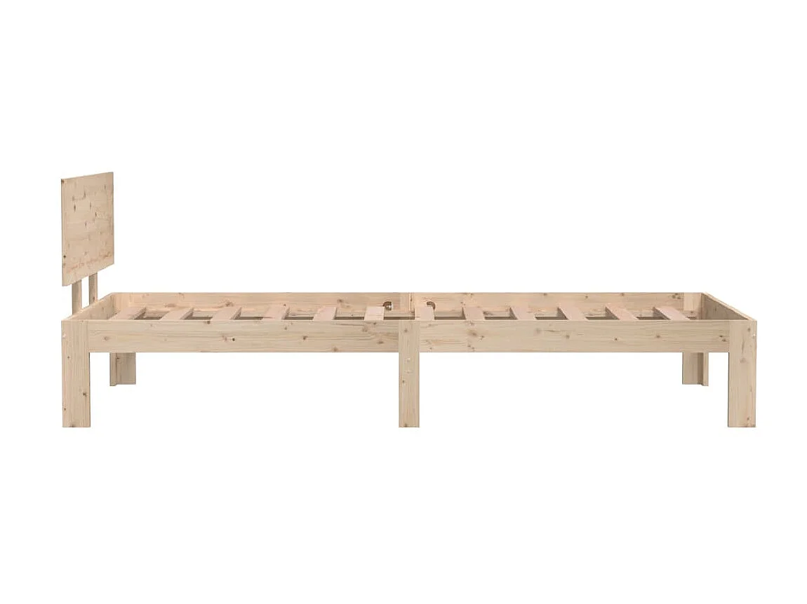 Lit-2FT6 Small Single bois massif petit simple EGGB80681