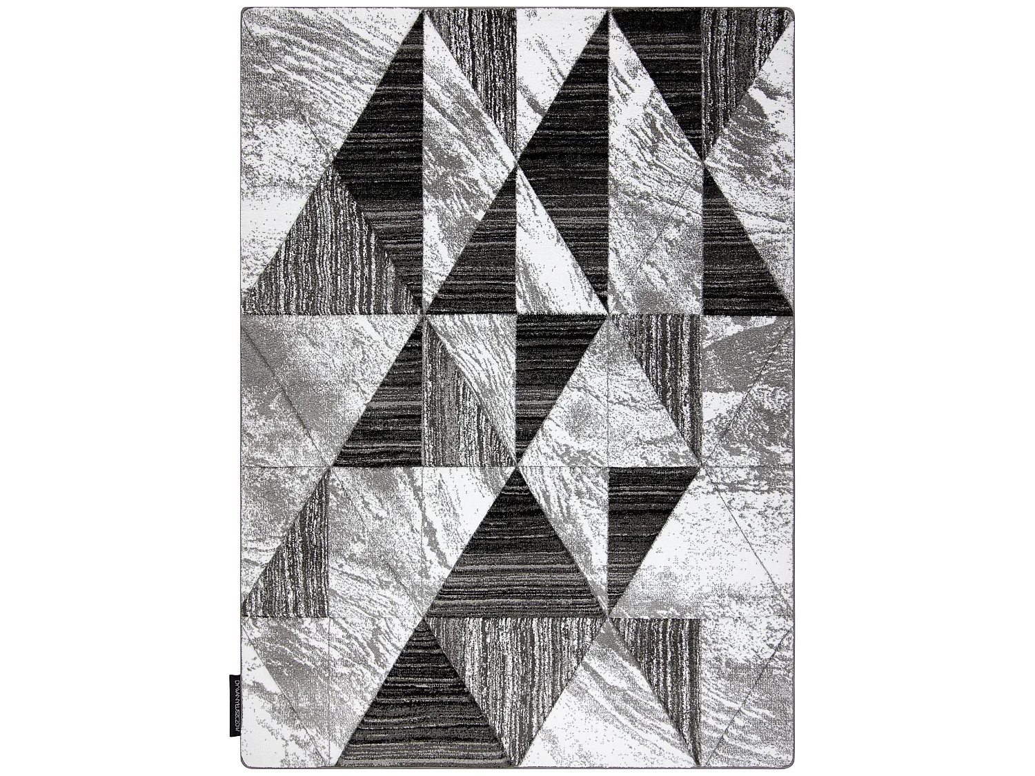 Tapis ALTER Nano triangle gris 80x150 cm