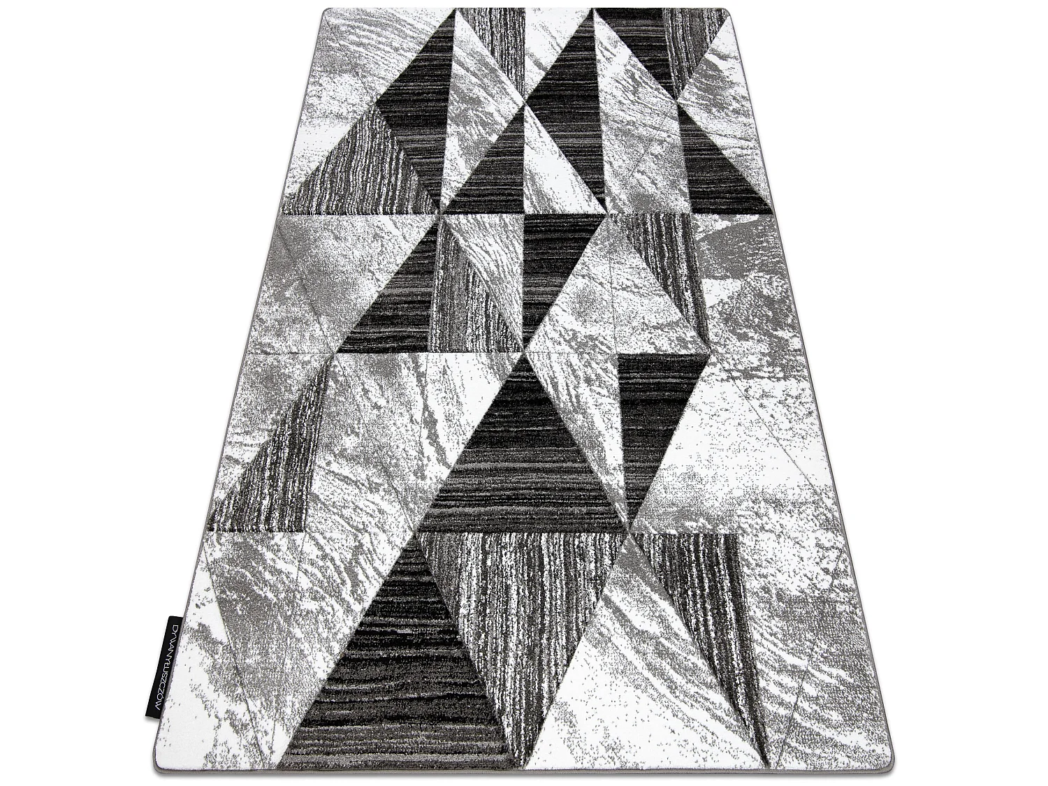 Tapis ALTER Nano triangle gris 80x150 cm