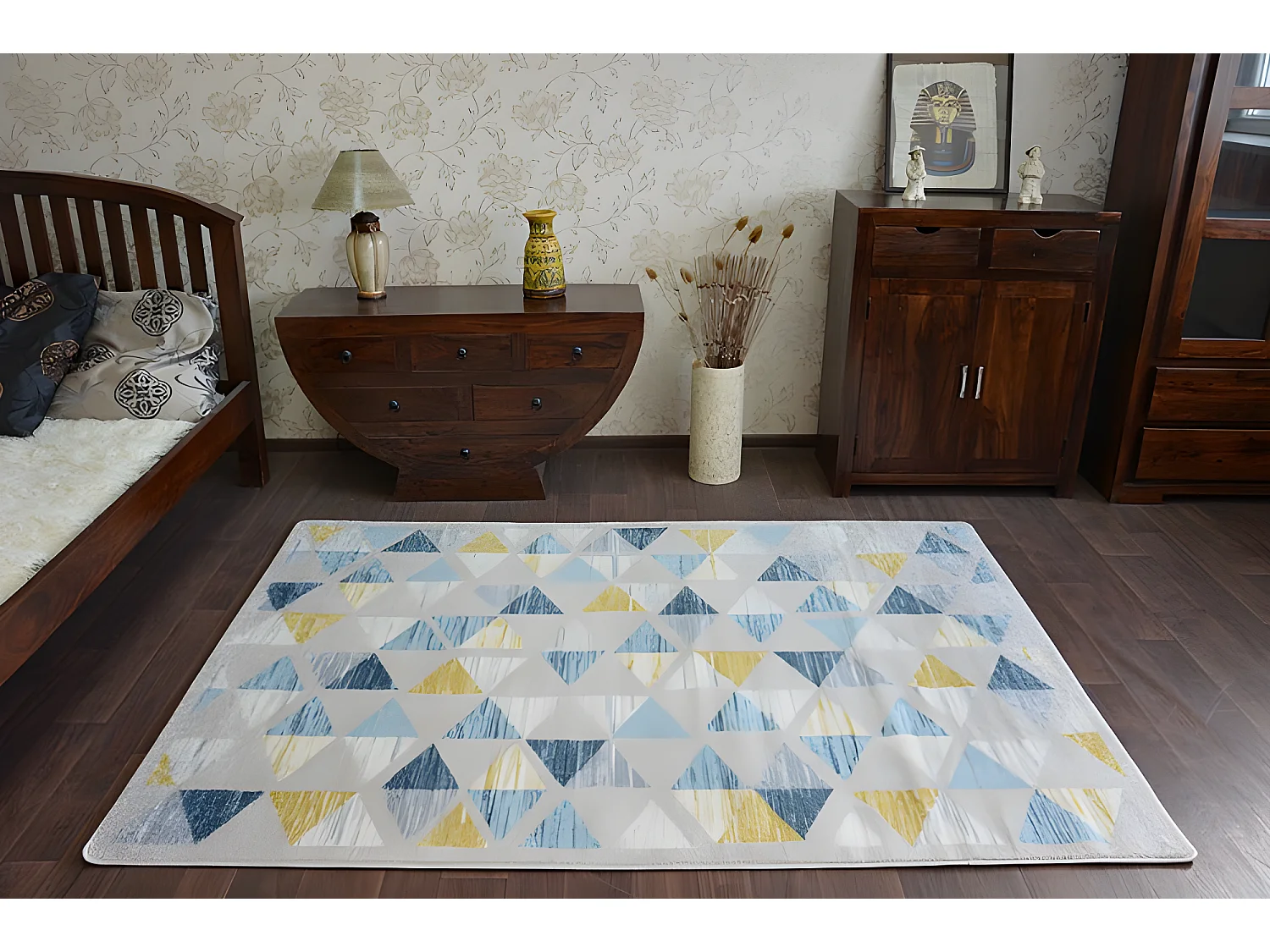 Tapijt NORDIC CANVAS Geel G4575 140x190 cm