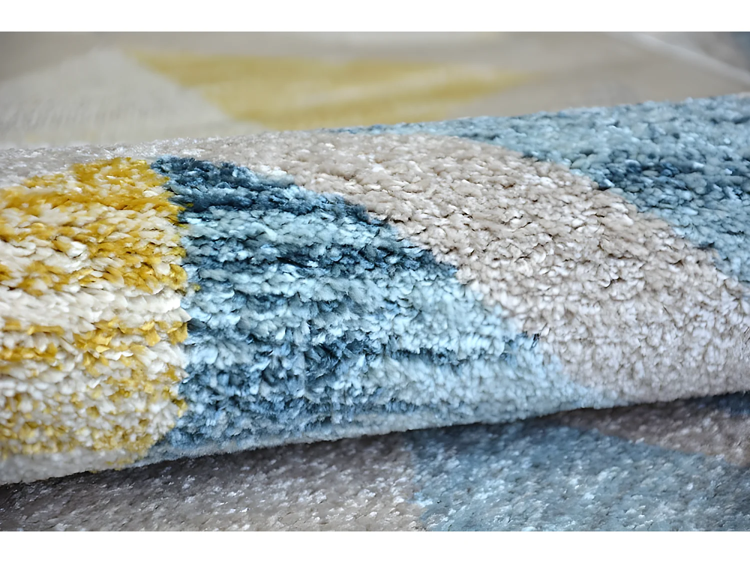 Tapijt NORDIC CANVAS Geel G4575 140x190 cm