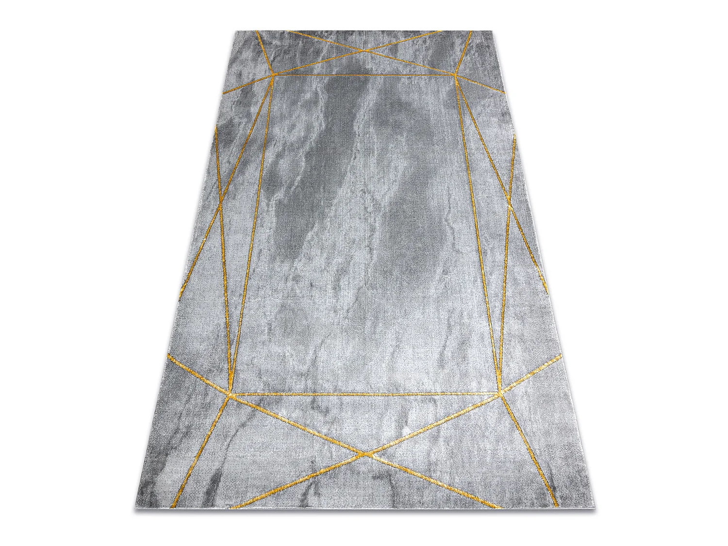 Tapijt EMERALD exclusief 1022 glamour, stijlvol geometrisch, marmer gr 120x170 cm