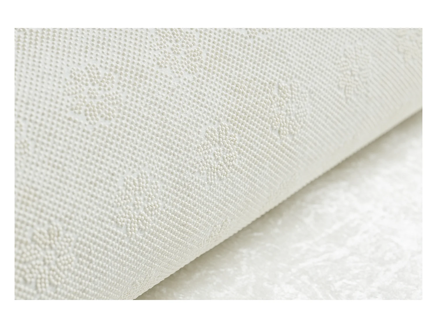 ANDRE 1168 tapijt wasbaar Monstera vertrekt, geometrisch antislip - wi 120x170 cm