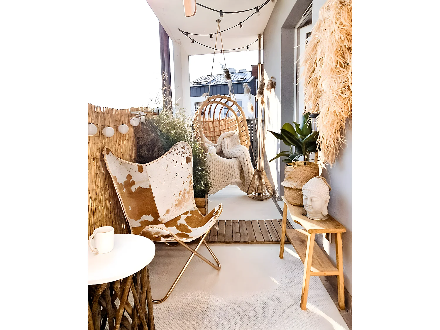 Tapete prumo SIZAL FLAT 48663/060 creme Cor sólida 200x290 cm