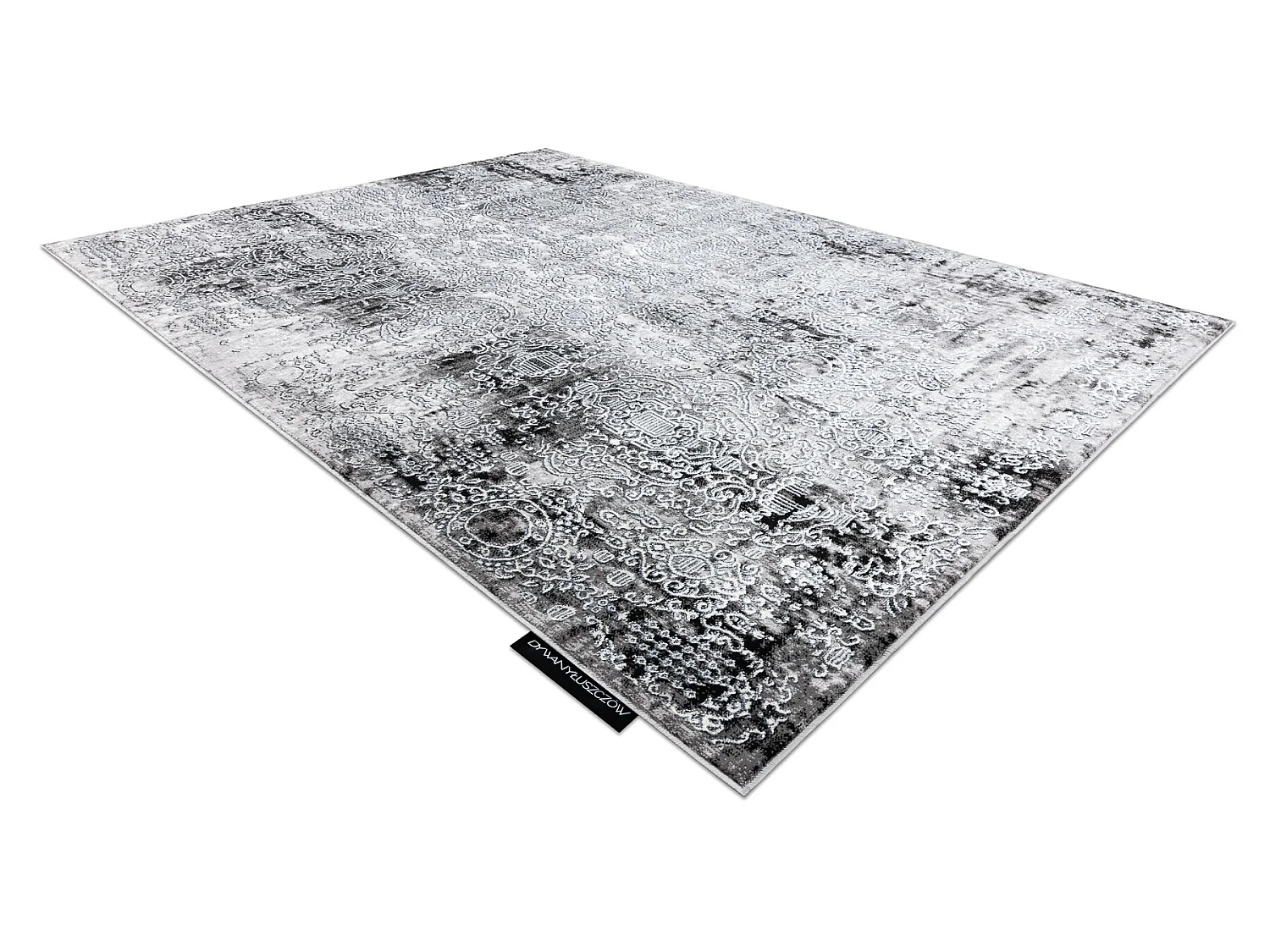 Tapis DE LUXE moderne 2081 Ornement vintage - Structural crème / gris 240x340 cm