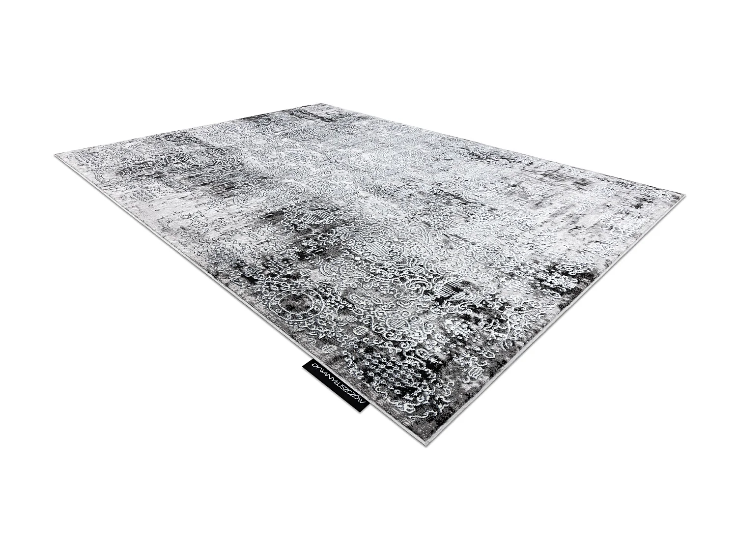 Tapis DE LUXE moderne 2081 Ornement vintage - Structural crème / gris 240x340 cm