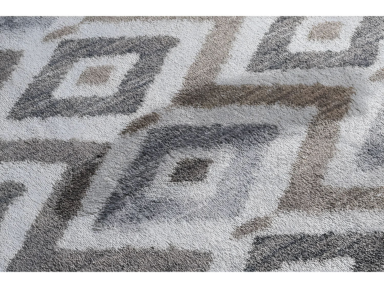 Tapete SOFT 6024 LOSANGOS creme / bege/castanho  140x190 cm