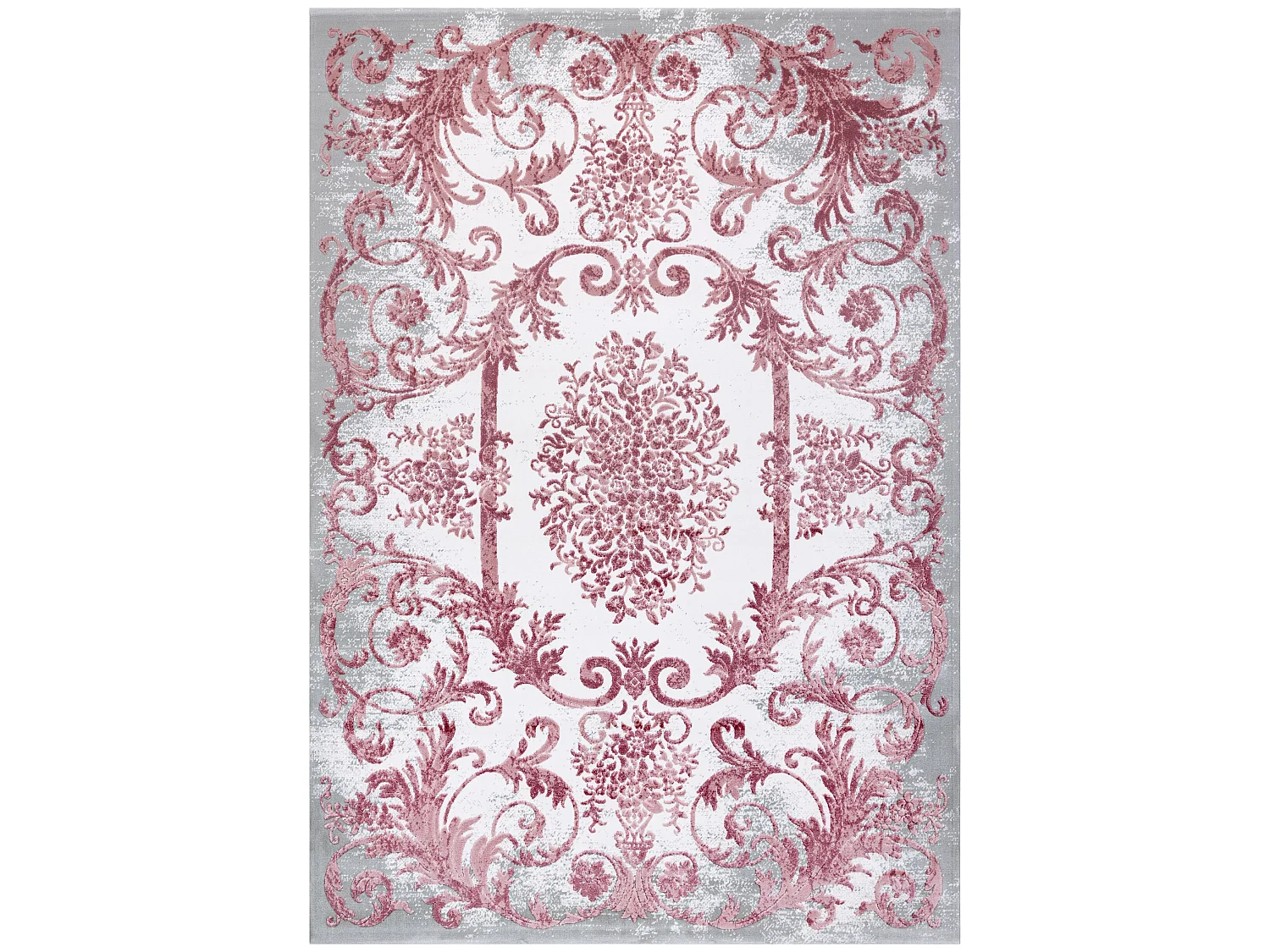 Tapis ACRYLIQUE USKUP 352 Ornement rose 160x230 cm